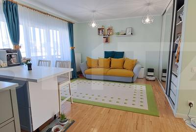 Apartament cu 2 camere semidecomandat, mobilat în Florești