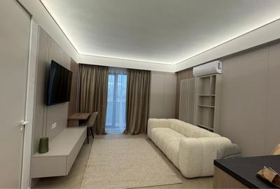 Apartament cu 2 camere semidecomandat, mobilat în Pipera