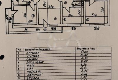 3 camere, 4/10, 74 mp, bloc 1979-Drumul Taberei - 9