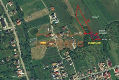 2 Terenuri de vanzare in Popesti Baciu 500mÂ˛+ 2.030mÂ˛/40âŹ mÂ˛. - 3