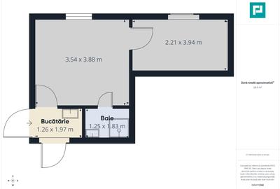 Apartament ultracentral cu 2 camere de închiriat - 8