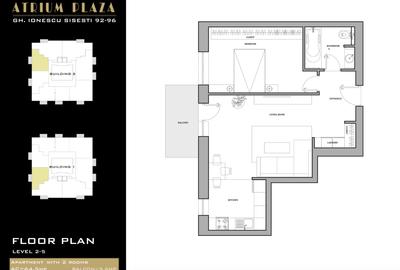 Apartament 2 camere, bloc nou finalizat,  complet mobilat - 15