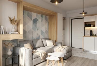 Studio smart premium | Veneția Residence Iași | Vedere la lac, etaj 9, parcare, - 15