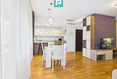 Apartament cu 3 camere decomandat, mobilat în Băneasa