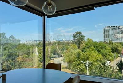 Apartament cu 4 camere decomandat, mobilat în Pipera