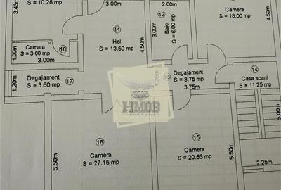 Apartament la casa cu 4 camere  204 mp curte 150mp Piata Cibin - 14