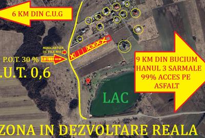Bucium, 630 mp , 16000 euro,NUMAI 6 km din Iași, ZONĂ SUPERBĂ!!!P+2.P.OT. 30 % - 7