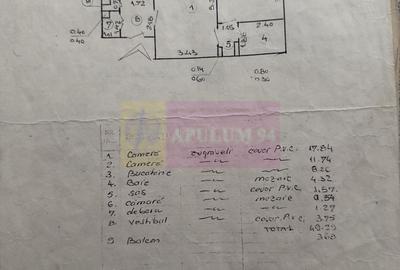 Apartament 2 camere mobilat si utilat la Pta Sudului - 14