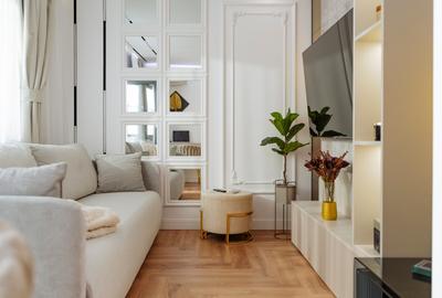 Decebal-3/4-renovata integral lux, mobilata + utilata modern, TV, 135000€ - 3