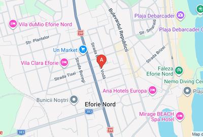 Apartament cu 3 camere semidecomandat în Central