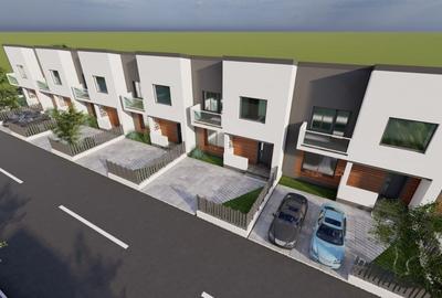Vile înșiruite cu Teren și Parcare Privată - Zona Popas Păcurari, Iași - 9