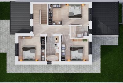 Casa tip duplex 5 camere, 215 mp gradina - Sura Mica - 8