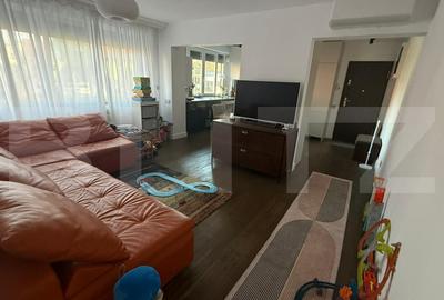 Apartament cu 3 camere semidecomandat, mobilat în Grigorescu