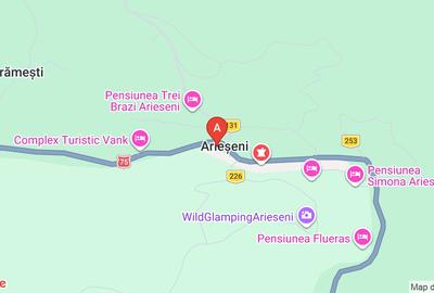 Teren Construcții intravilan de 1000 mp, în Arieșeni