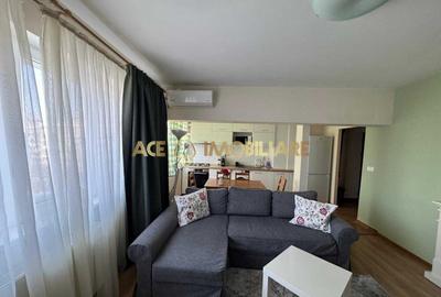 Apartament cu 2 camere semidecomandat, mobilat în 1 Mai