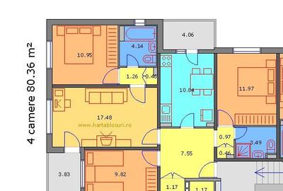 Apartament 4 camere de vanzare Crângași - 27