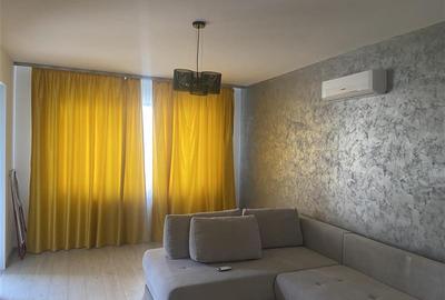 Garsoniera tip studio , decomandata , et 1/3 , 61 mp , libera , mobilata complet - 2
