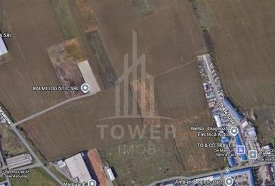 Teren intravilan de vânzare – 10.000 mp – Zona Industrială Vest | Comision 0% - 1