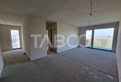 Apartament 3 camere 2 bai etaj 2 bloc cu lift zona de case in Turnisor - 1