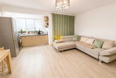 Apartament cu 2 camere nedecomandat, mobilat în Între Lacuri