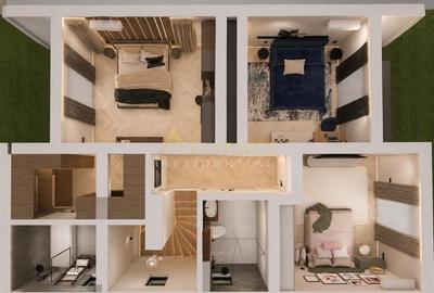 Casa Individuala - 4 camere - 3 bai - 355mp teren - 35