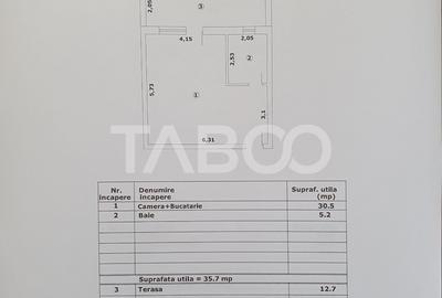 Garsonieră decomandată în Făgăraș