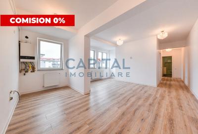 Apartament cu 3 camere semidecomandat în Florești