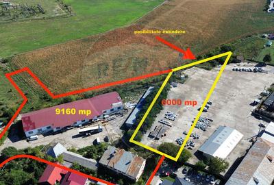 Teren 9160 mp cu 2500mp constructii - 1