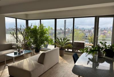 Apartament cu 3 camere de vanzare Tei  cu vedere spectaculoasa catre lac - 2