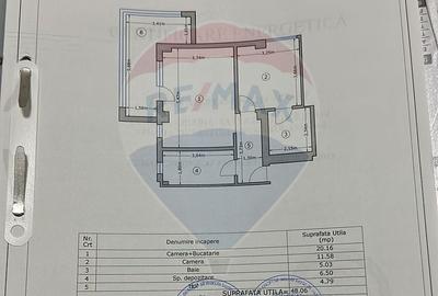Apartament de inchiriat 2 camere Militari str Tineretului nr 85 - 15