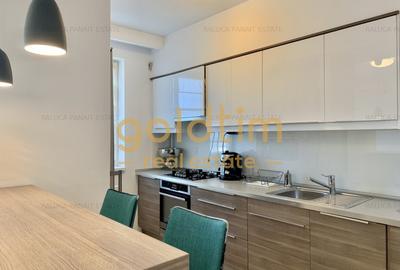 Apartament cu 3 camere semidecomandat, mobilat în Băneasa