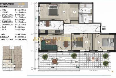 4 Camere de vanzare | Berceni | Comision 0% | Centrala | Nou 2026 - 1