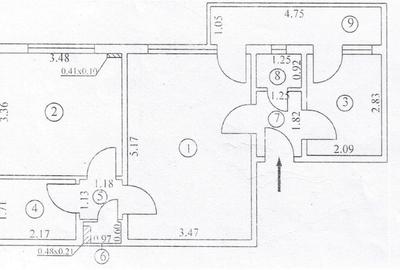VÂNZARE  Apartament cu 2 camere   49,44 m² direct proprietar - 10