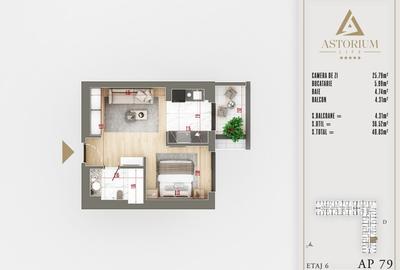 Garsonieră Premium în Ansamblu Rezidențial Nou | Finisaje de Lux | Comision 0% - 2