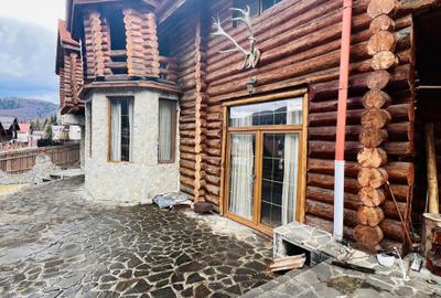 Cabana vânătorească din lemn cu vedere spectaculoasa, langa Castelul Cantacuzino - 3