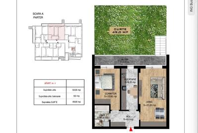 AP. 2CAM DECOMANDAT+curte 49MP. / METROU N TECLU. COMISION 0%! - 1