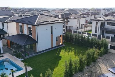 Casă de vânzare | individuală modernă - Berceni Ilfov | 5 camere | teren 400 - 1