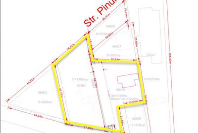 Teren construcție, în Tunari