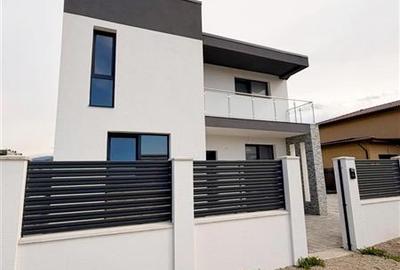 Casa Premium in Cristian, predare la cheie, 4 camere, 3 bai, pompa de caldura, T - 3