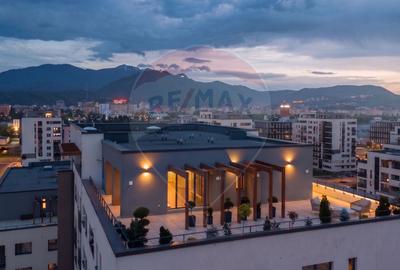 Penthouse Coresi | Vedere Tâmpa | 101mp utili+168mp terasă | 2 parcări - 1