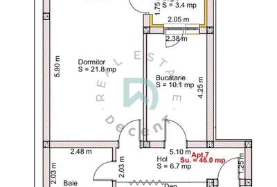 Garsonieră decomandată în Șelimbăr