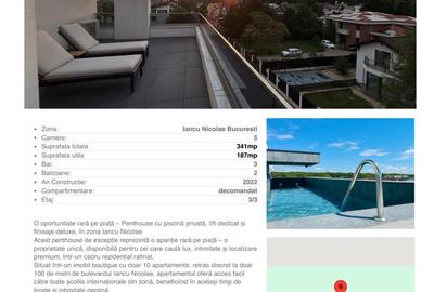 Penthouse Iancu Nicolae cu piscima - 13