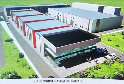 Spațiu industrial, 384 mp în Est
