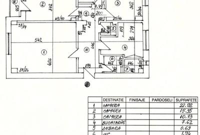 Apartament 3 camere decomandat - Octavian Goga / Unirii | Necesita Renovare - 13