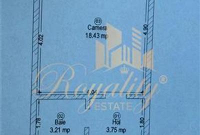 Apartament 1 camera, 32 mp, Etaj 6- Zona Circumvalatiunii - 17