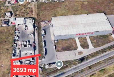 Vand teren intravilan, 3693mp, acces direct Centura Bucuresti, 170 eur/mp+TVA - 1