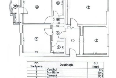 Apartament 3 Camere 13 Septembrie | 2 Bai | Balcon | Loc de parcare - 8