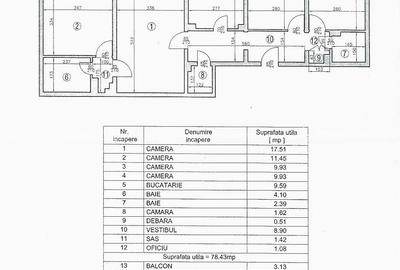 Vanzare 4 camere Moșilor, vis-a-vis de Banca Transilvania, etaj 2, liniște - 36