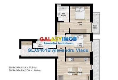 Apartament 3 camere, bloc 2024, Aparatorii Patriei - 5