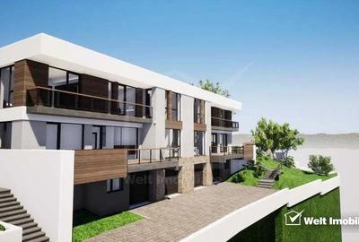 Duplex semifinisat, 220 mp, 1200 mp teren, Feleacu, vedere panoramica - 5